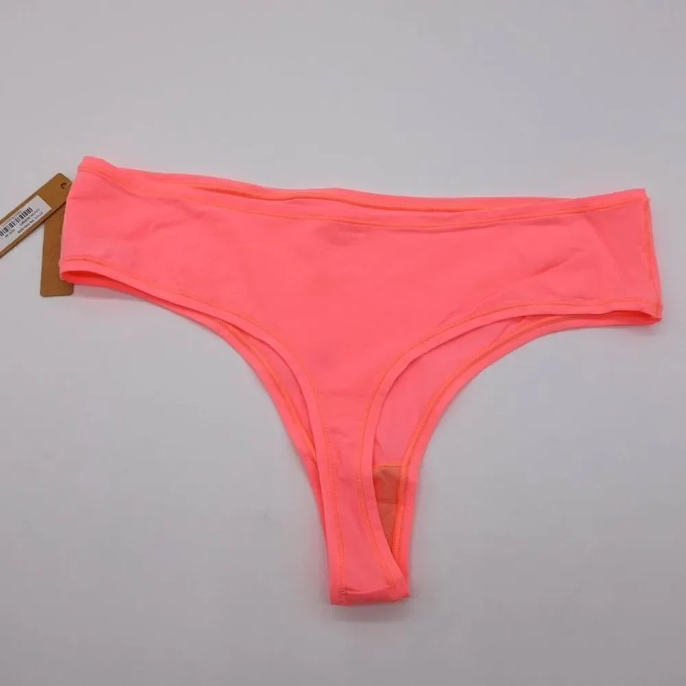 SKIMS Fits Everbody Thong in Sorbet Size 4X